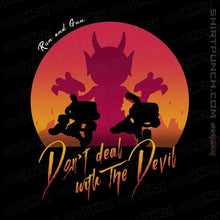 Load image into Gallery viewer, Shirts Magnets / 3"x3" / Black Don't Deal with the Devil