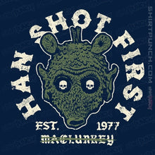 Load image into Gallery viewer, Daily_Deal_Shirts Magnets / 3"x3" / Navy Han Sho7 Firs7