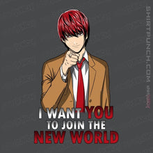 Load image into Gallery viewer, Shirts Magnets / 3"x3" / Charcoal Support Kira