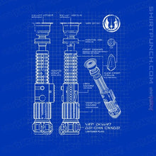 Load image into Gallery viewer, Daily_Deal_Shirts Magnets / 3"x3" / Royal Blue Lightside Schematics