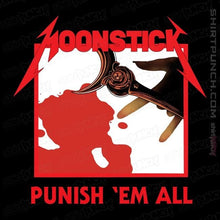 Load image into Gallery viewer, Secret_Shirts Magnets / 3"x3" / Black Punish Em-All