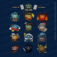 Load image into Gallery viewer, Shirts Magnets / 3"x3" / Navy Dice Master