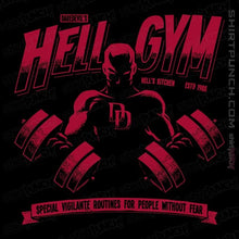 Load image into Gallery viewer, Daily_Deal_Shirts Magnets / 3"x3" / Black Hell Gym