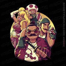 Load image into Gallery viewer, Daily_Deal_Shirts Magnets / 3"x3" / Black The Mushroom Gang