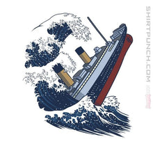 Load image into Gallery viewer, Shirts Magnets / 3&quot;x3&quot; / White The Wave Titanic
