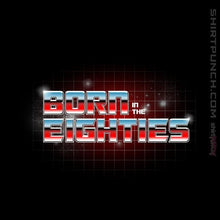 Load image into Gallery viewer, Shirts Magnets / 3"x3" / Black Born In The Eighties