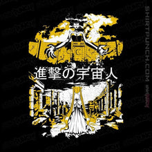 Load image into Gallery viewer, Shirts Magnets / 3"x3" / Black Attack on Moon