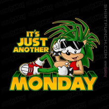 Load image into Gallery viewer, Shirts Magnets / 3"x3" / Black Manic Monday
