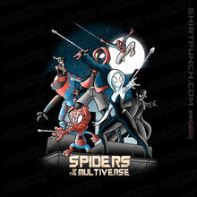 Load image into Gallery viewer, Shirts Magnets / 3"x3" / Black Spiders Of The Multiverse