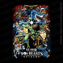 Load image into Gallery viewer, Secret_Shirts Magnets / 3"x3" / Black Super 90s Beasts