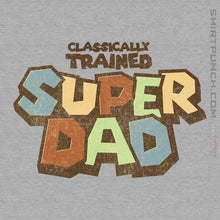 Load image into Gallery viewer, Daily_Deal_Shirts Magnets / 3"x3" / Sports Grey Super Dad