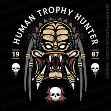 Load image into Gallery viewer, Shirts Magnets / 3"x3" / Black Human Trophy Hunter