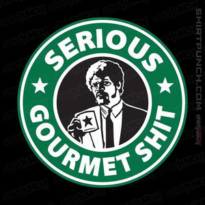 Shirts Magnets / 3"x3" / Black Serious Gourmet Coffee