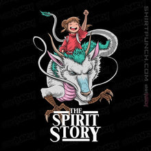 Load image into Gallery viewer, Secret_Shirts Magnets / 3"x3" / Black The Spirit Story