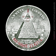 Load image into Gallery viewer, Shirts Magnets / 3"x3" / Black My Name Is Bill