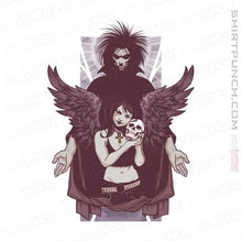 Load image into Gallery viewer, Shirts Magnets / 3"x3" / White Death And Sandman