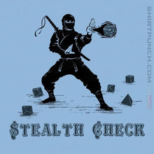 Load image into Gallery viewer, Secret_Shirts Magnets / 3"x3" / Powder Blue Stealth Check