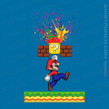 Load image into Gallery viewer, Shirts Magnets / 3"x3" / Sapphire Super Paint Splatter