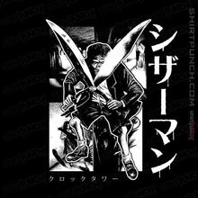 Load image into Gallery viewer, Daily_Deal_Shirts Magnets / 3"x3" / Black Scissorman Is Here