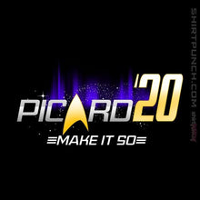 Load image into Gallery viewer, Shirts Magnets / 3"x3" / Black Make It So