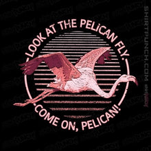 Load image into Gallery viewer, Shirts Magnets / 3"x3" / Black Fly Pelican
