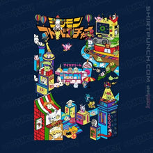 Load image into Gallery viewer, Shirts Magnets / 3"x3" / Navy Digital Friends