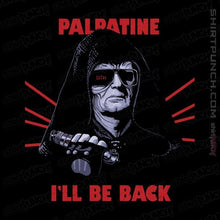 Load image into Gallery viewer, Shirts Magnets / 3"x3" / Black I'll Be Back