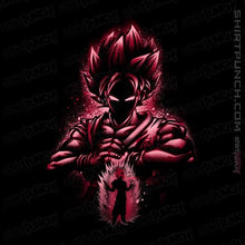 Load image into Gallery viewer, Shirts Magnets / 3"x3" / Black Super Saiyan Blue Kaioken