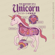 Load image into Gallery viewer, Shirts Magnets / 3"x3" / Natural Unicorn Anatomy