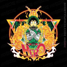 Load image into Gallery viewer, Shirts Magnets / 3"x3" / Black Hero