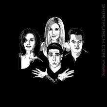 Load image into Gallery viewer, Shirts Magnets / 3"x3" / Black Friends Rhapsody