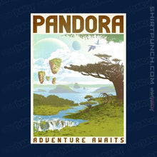 Load image into Gallery viewer, Shirts Magnets / 3"x3" / Navy Visit Pandora