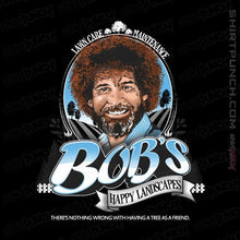 Load image into Gallery viewer, Shirts Magnets / 3"x3" / Black Happy Landscapes