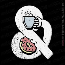 Load image into Gallery viewer, Shirts Magnets / 3"x3" / Black Coffee and Donuts