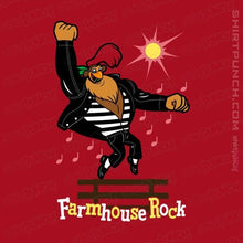 Load image into Gallery viewer, Shirts Magnets / 3"x3" / Red Farmhouse Rock