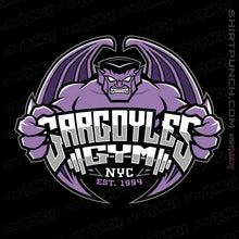 Load image into Gallery viewer, Secret_Shirts Magnets / 3&quot;x3&quot; / Black Gargoyles Gym
