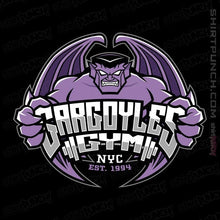 Load image into Gallery viewer, Secret_Shirts Magnets / 3"x3" / Black Gargoyles Gym