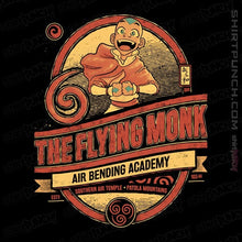 Load image into Gallery viewer, Daily_Deal_Shirts Magnets / 3"x3" / Black The Flying Monk