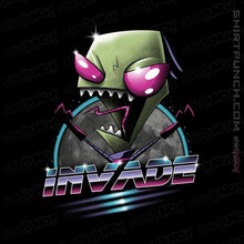 Load image into Gallery viewer, Shirts Magnets / 3"x3" / Black Invade