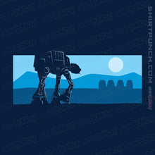 Load image into Gallery viewer, Secret_Shirts Magnets / 3"x3" / Navy Snowy Invasion