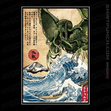 Load image into Gallery viewer, Daily_Deal_Shirts Magnets / 3"x3" / Black Great Old One In Japan