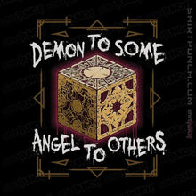 Load image into Gallery viewer, Shirts Magnets / 3"x3" / Black Demon To Some