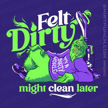 Load image into Gallery viewer, Daily_Deal_Shirts Magnets / 3"x3" / Violet Might Clean Later