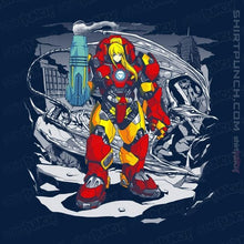 Load image into Gallery viewer, Shirts Magnets / 3"x3" / Navy Ridley Buster