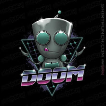 Load image into Gallery viewer, Shirts Magnets / 3"x3" / Black DOOM