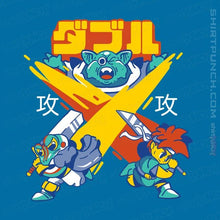 Load image into Gallery viewer, Shirts Magnets / 3"x3" / Sapphire X-Slash