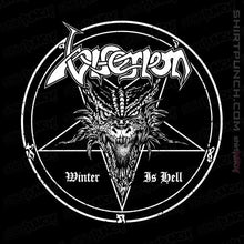 Load image into Gallery viewer, Shirts Magnets / 3"x3" / Black Winter Is Hell