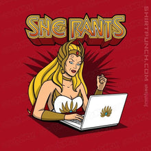 Load image into Gallery viewer, Shirts Magnets / 3"x3" / Red She Rants