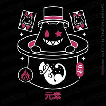 Load image into Gallery viewer, Secret_Shirts Magnets / 3"x3" / Black Magician Hat Monster