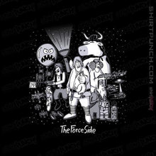 Load image into Gallery viewer, Shirts Magnets / 3"x3" / Black The Force Side